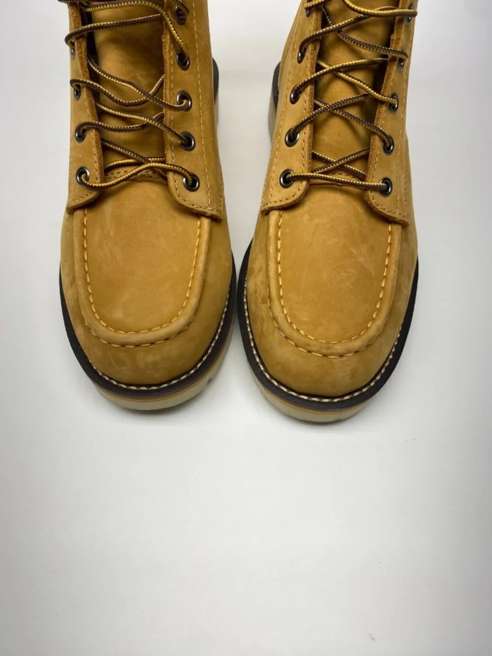 CARHARTT Men's Moc Wedge 6 Inch Work Boot Wheat FW6076 Sz 10